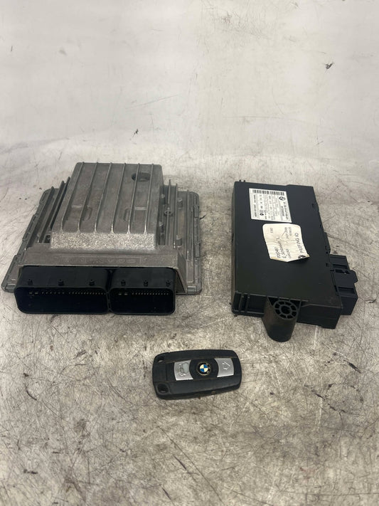BMW 1 3 5 X SERIES E82 E87 E88 E90 N54 MSV80 DME CAS AND KEY SET CAS3 7575875