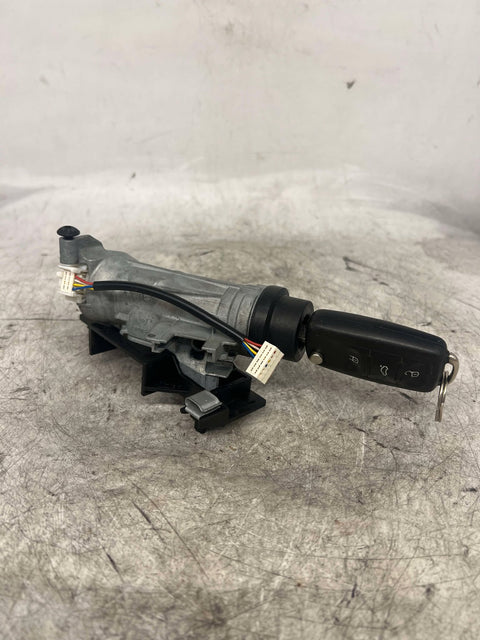 GENUINE AUDI VOLKSWAGEN IGNITION BARREL WITH KEY 1K0905851