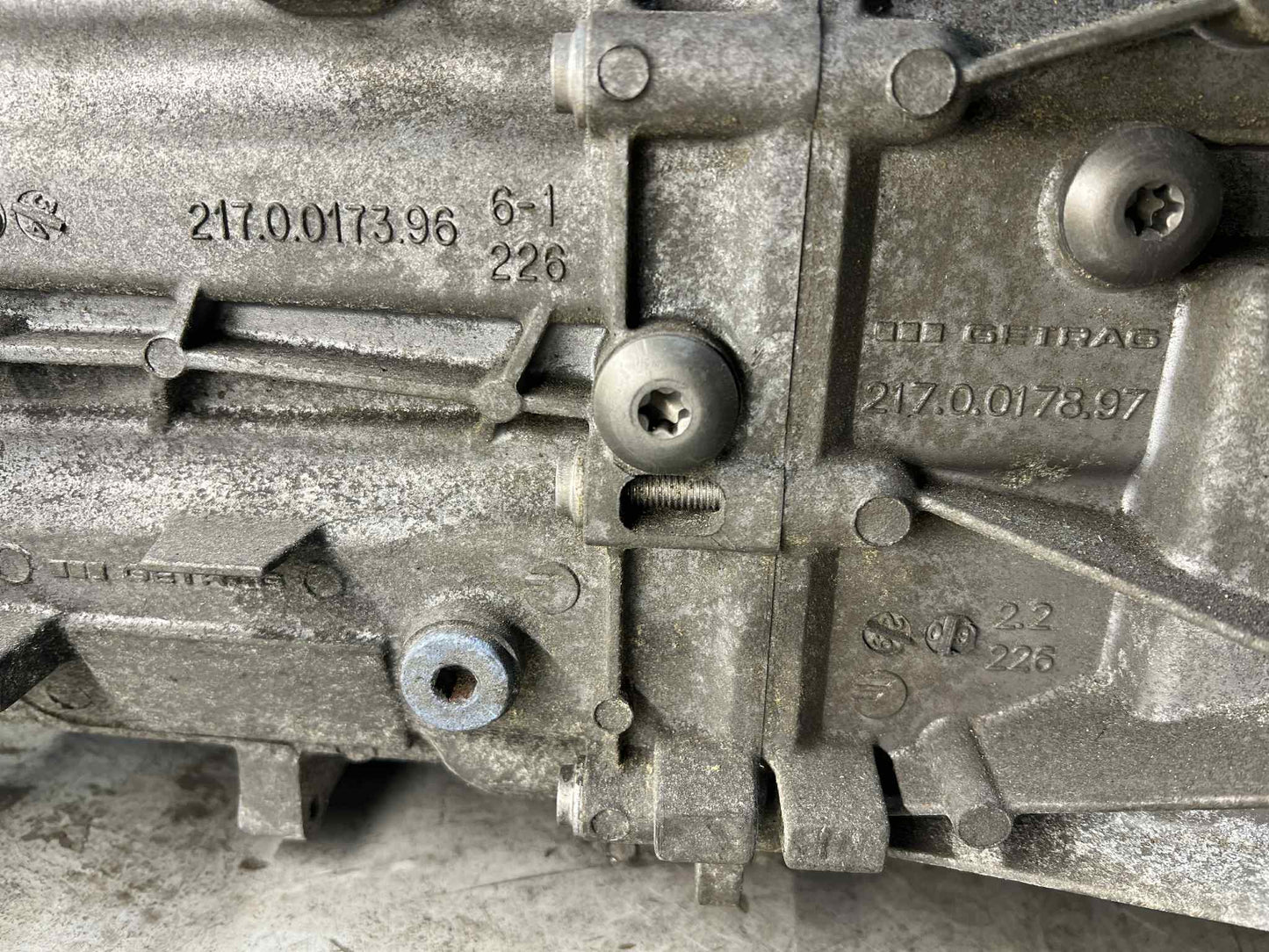 BMW 1 3 X SERIES N46 N46N 120i 320i MANUAL GETRAG GEARBOX GS6-17BG 23007626305