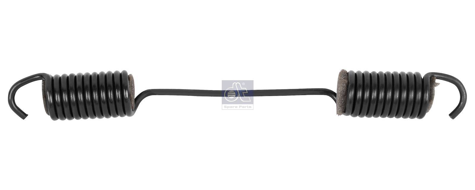 MAN / Mercedes-Benz Atego Brake Shoe Spring, 245mm (OEM 617 993 1110) — view 3