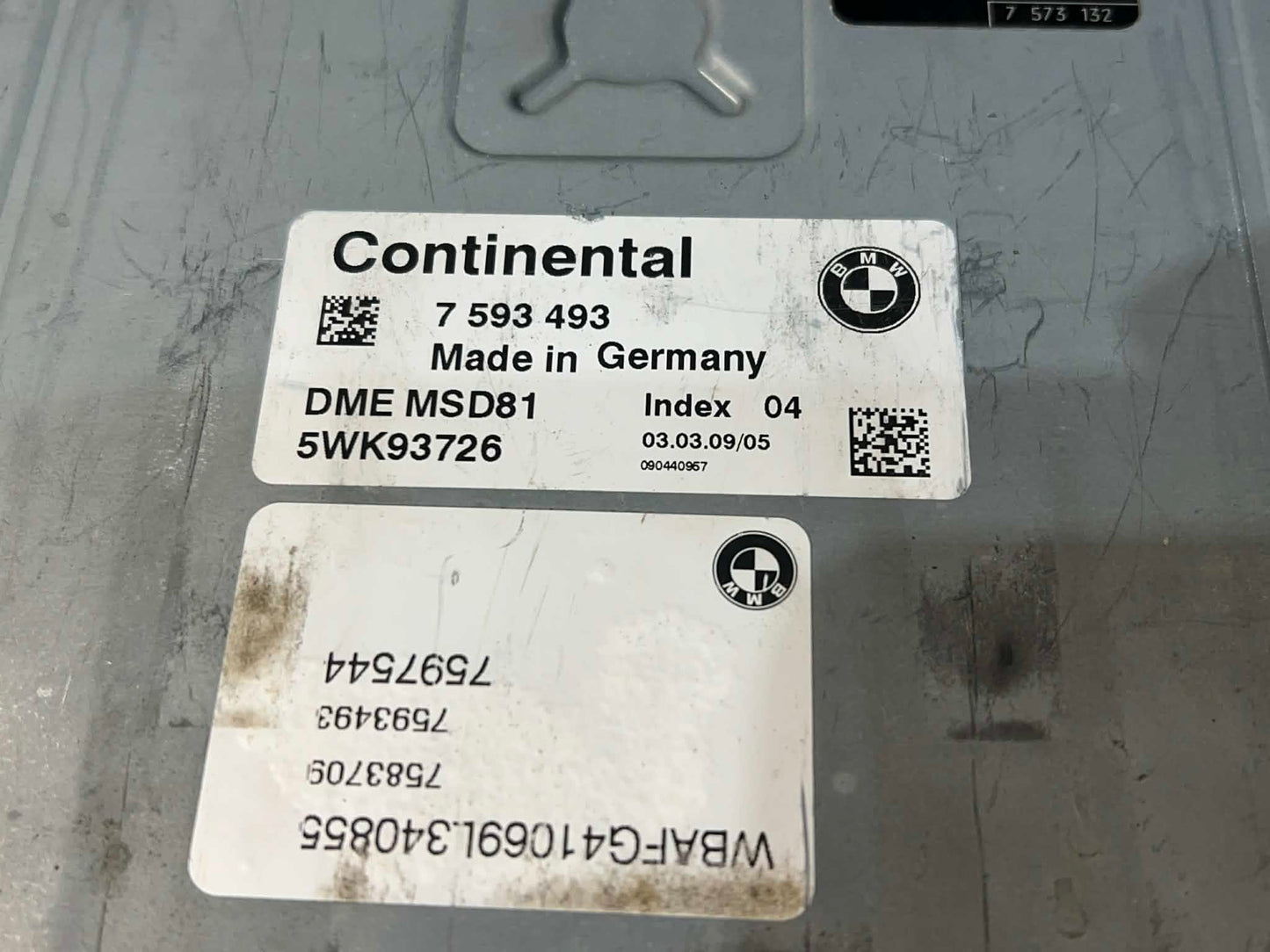 BMW N54 135i 335i 1M X6 MSD81 DME ECU REPAIR UPGRADE SERVICE