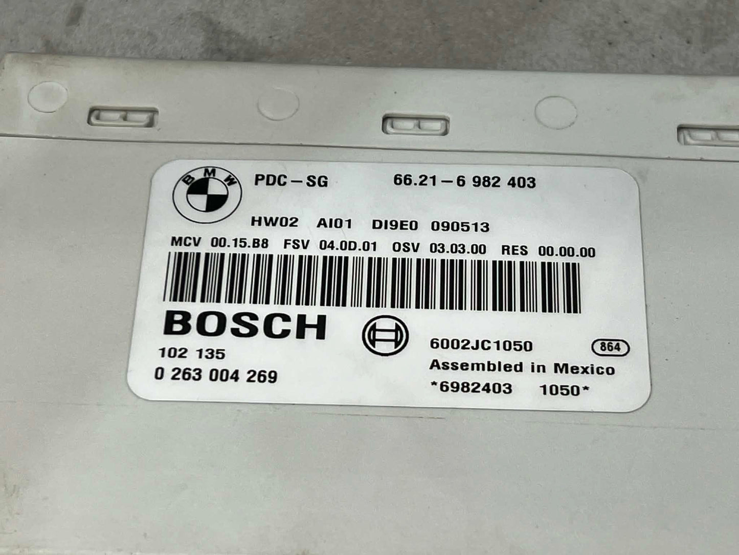 BMW 1 3 SERIES E82 E87 E90 E92 PDC PARKING DISTANCE CONTROL MODULE 6982402
