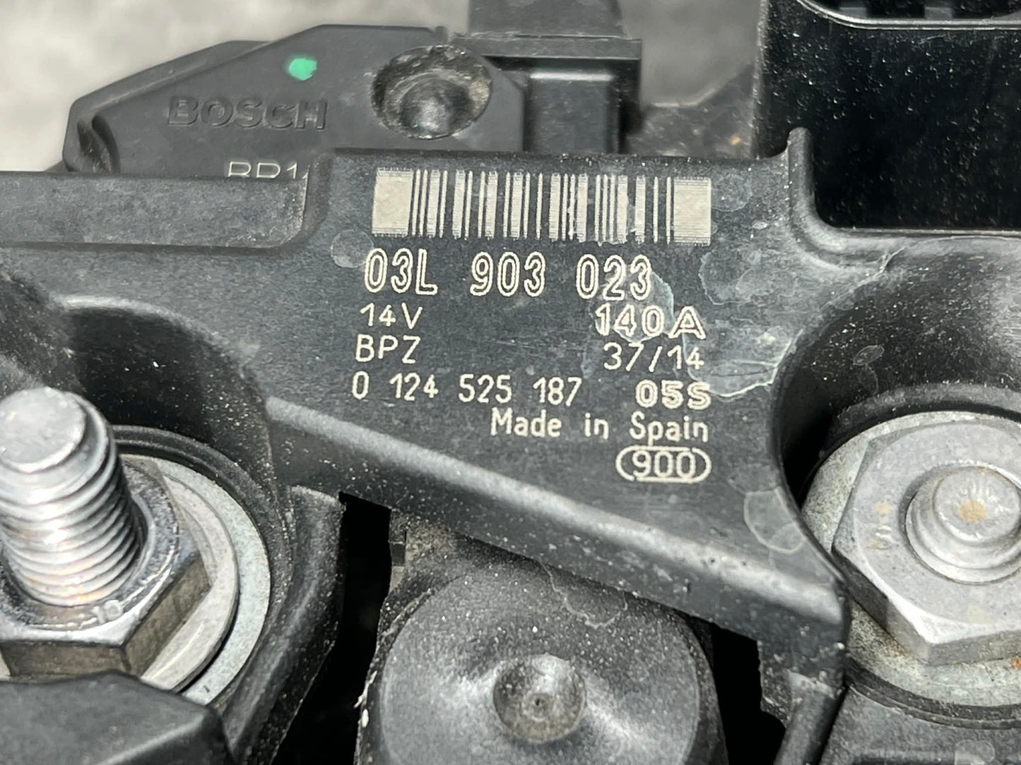 VW Caddy 1.6 TDI CAYD Alternator 140A - 03L903023