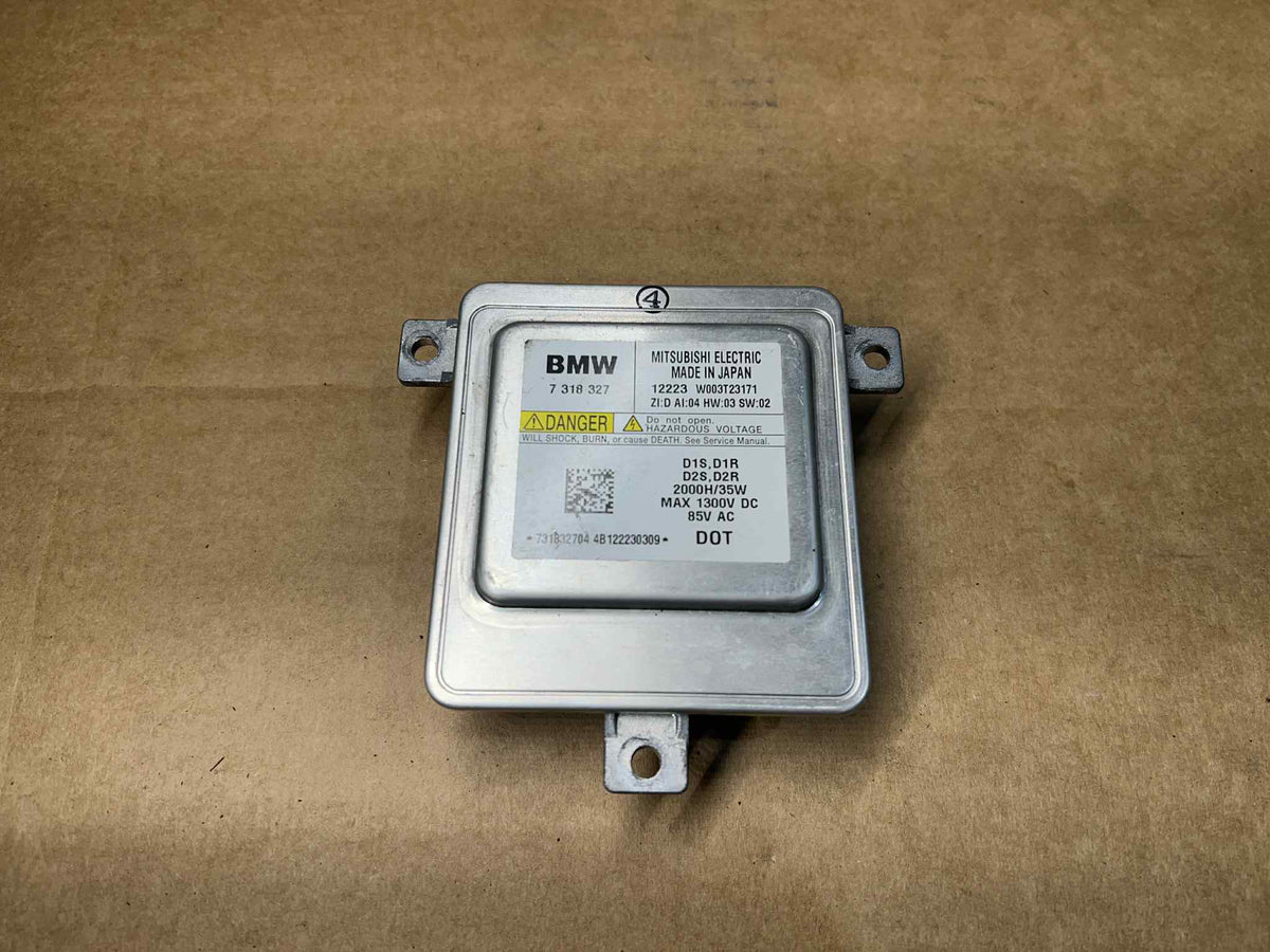 BMW 1 2 3 5 X F SERIES XENON HEADLIGHT BALLAST MODULE 7318327 - LRI Autoparts