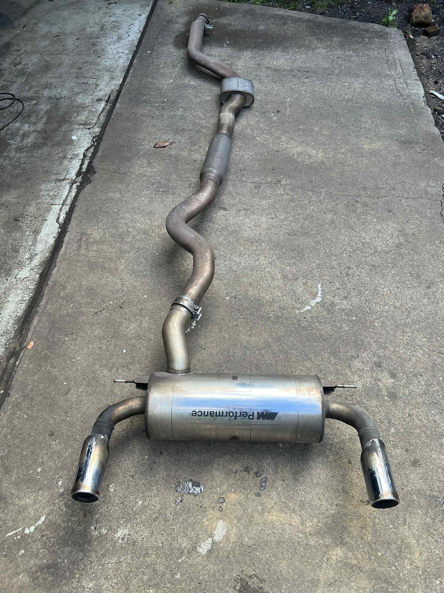 BMW F 2 3 4 SERIES 35i N55 M-PERFORMANCE EXHAUST MUFFLER 18302354340