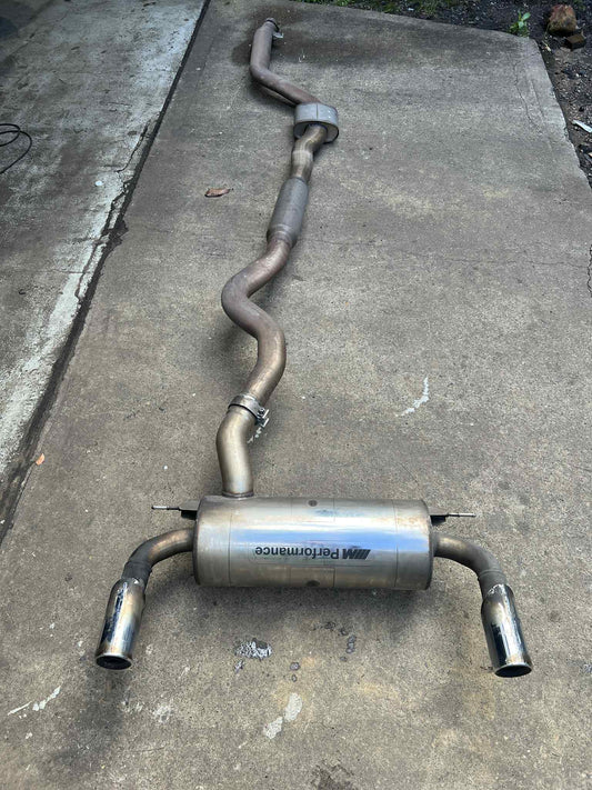 BMW F 2 3 4 SERIES 35i N55 M-PERFORMANCE EXHAUST MUFFLER 18302354340