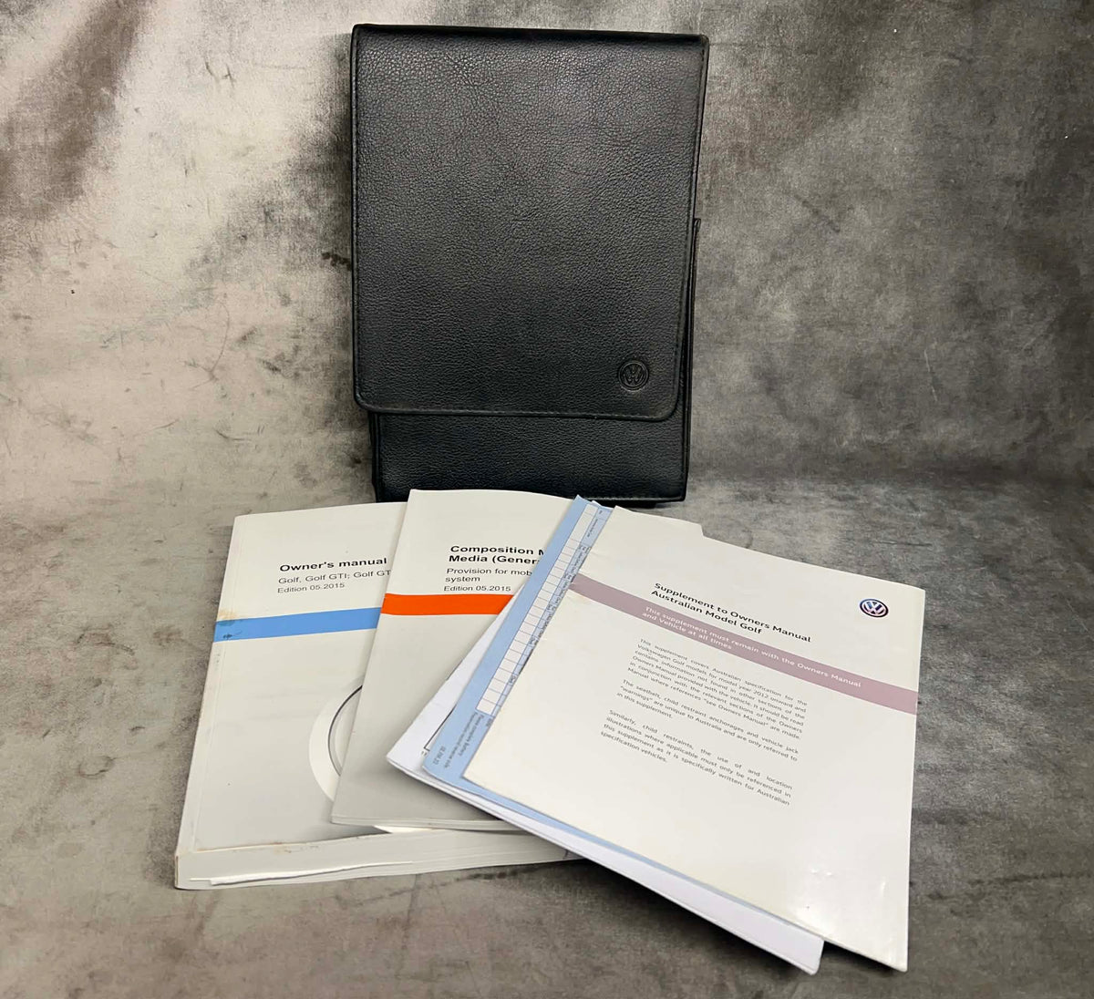 VW Golf MK7 (Golf / GTI / GTD / R, 2015 Edition) Owners Manual / User Handbook (Used, RHD Australia) - LRI Autoparts