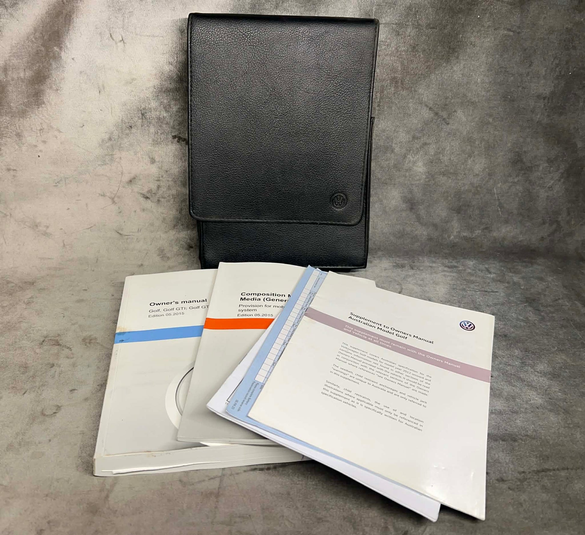 VW Golf MK7 (Golf / GTI / GTD / R, 2015 Edition) Owners Manual / User Handbook (Used, RHD Australia) - LRI Autoparts