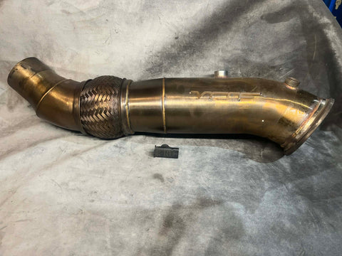 VRSF B58 Brushed Downpipe Upgrade 2016+ BMW M240i/340i/440i/540i/740i & xDrive