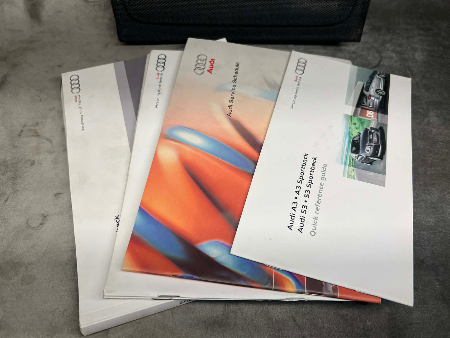 Audi A3 8P Sportback Owners Manual / User Handbook (Used, RHD Australia)