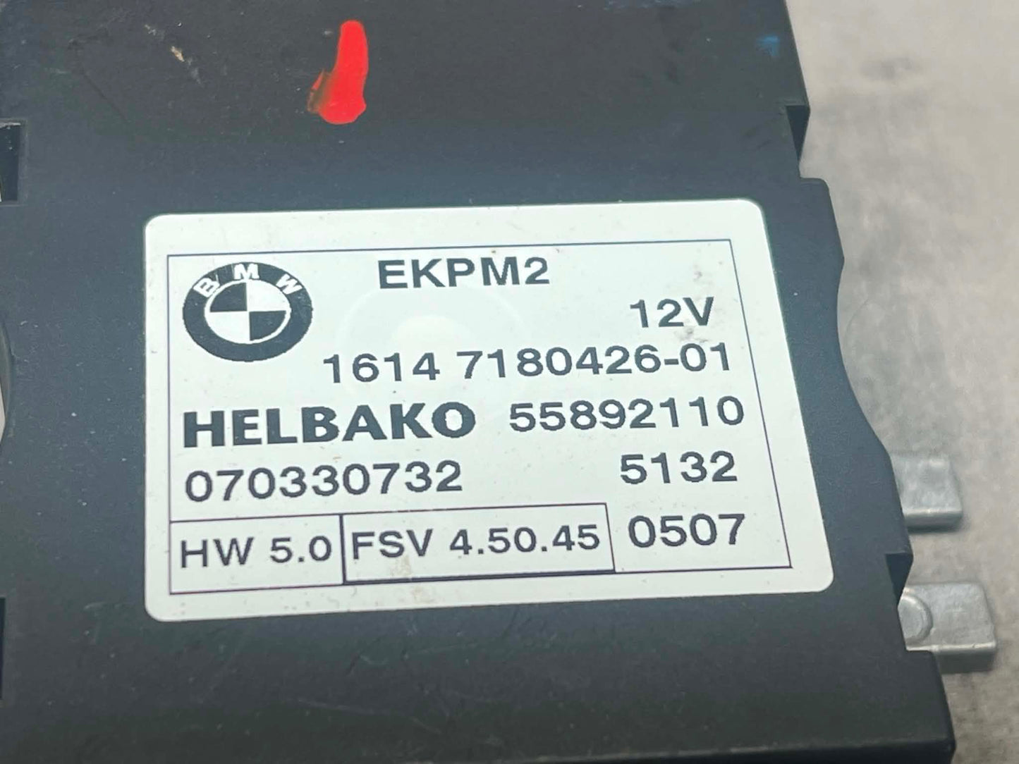 BMW 1 3 X SERIES FUEL PUMP CONTROL MODULE 7180426