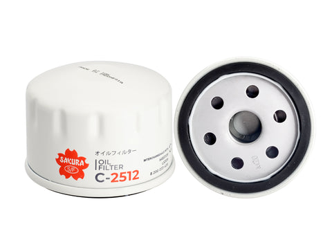 Sakura C-2512 Oil Filter Full Flow Spin-On