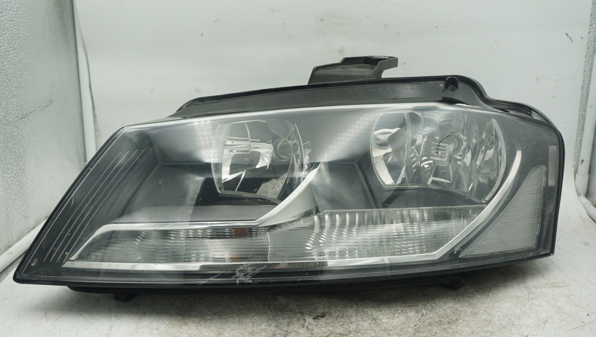 AUDI A3 8P PASSENGER SIDE LHS HEADLIGHT 8P0941003BC - LRI Autoparts