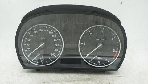 BMW 3 SERIES E90 E92 E93 SPEEDO CLUSTER 4 CYLINDER DIESEL 9242346