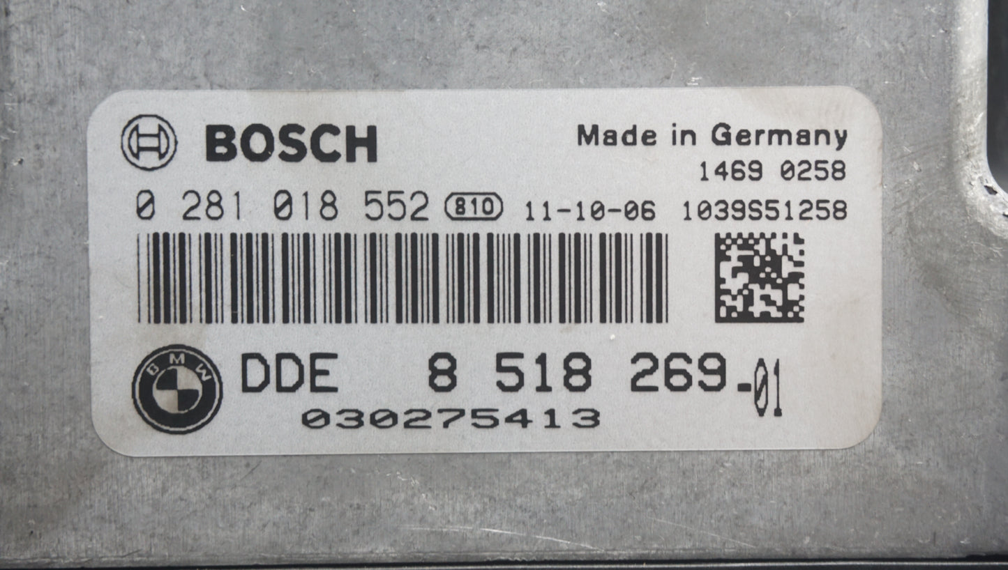 BMW 1 3 5 SERIES LCI E82 E87 E88 E90 N47N 2.0 DME ECU 8518167