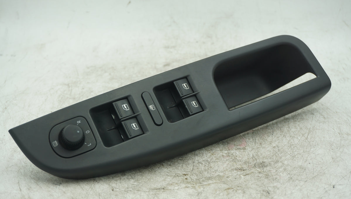 VW GOLF MK5 MK6 MASTER POWER WINDOW SWITCH AND TRIM 1K4868050 - LRI Autoparts