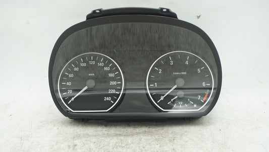 BMW 1 SERIES E82 E87 E88 SPEEDO CLUSTER 4 CYLINDER 9242324