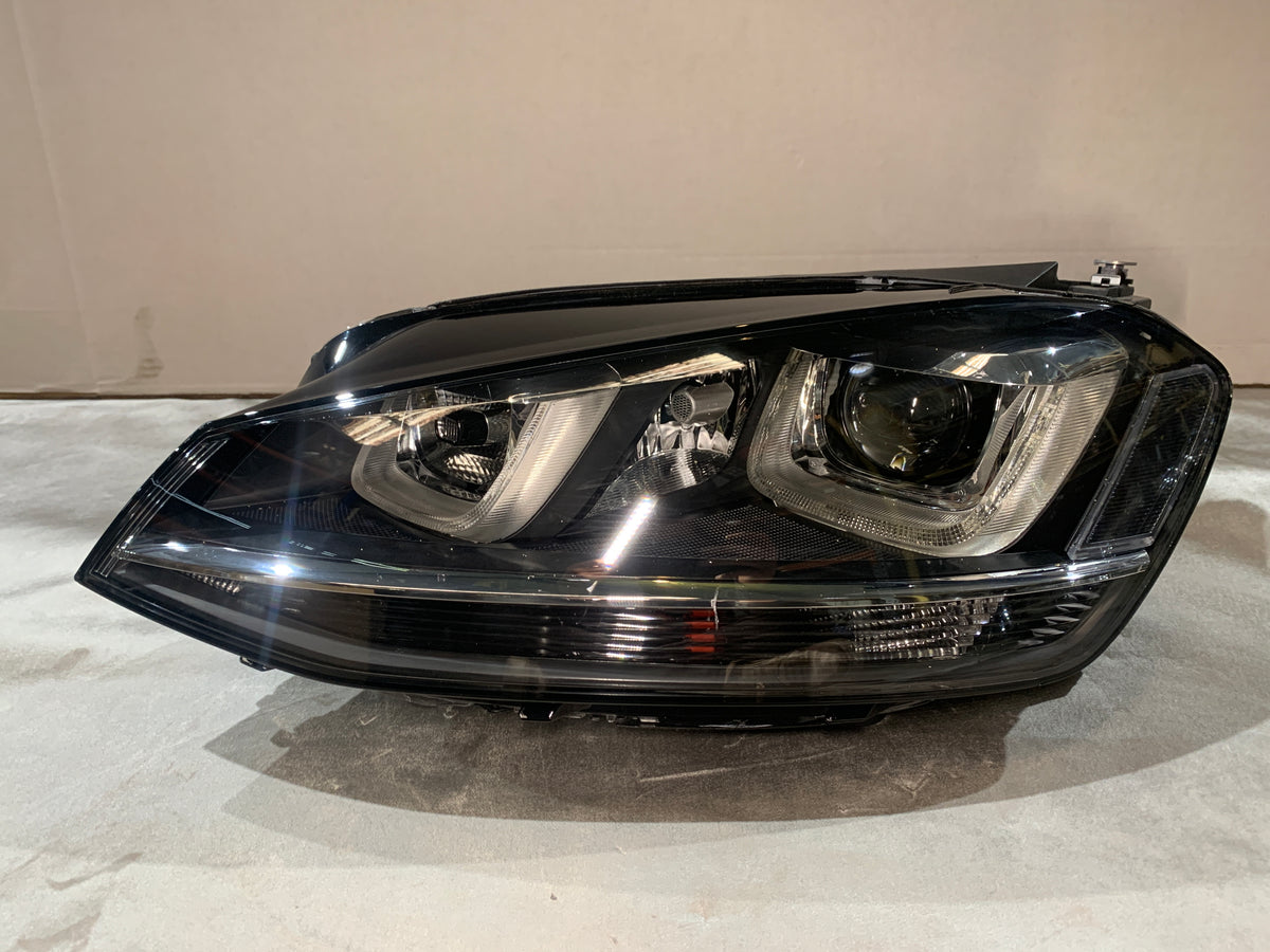 VOLKSWAGEN GOLF MK7 7.5 LHS LEFT XENON HEADLIGHT 5G2941751 - LRI Autoparts