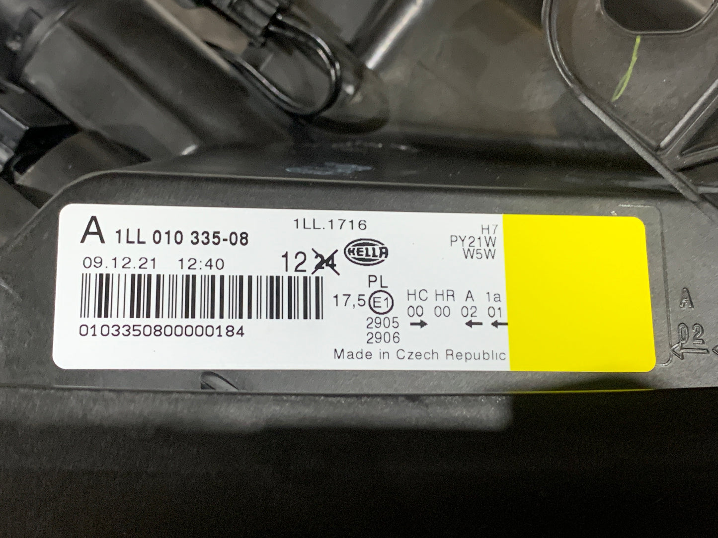 NISSAN QASHQAI DUALIS RHS RIGHT HALOGEN HEADLIGHT 26010-BR01B