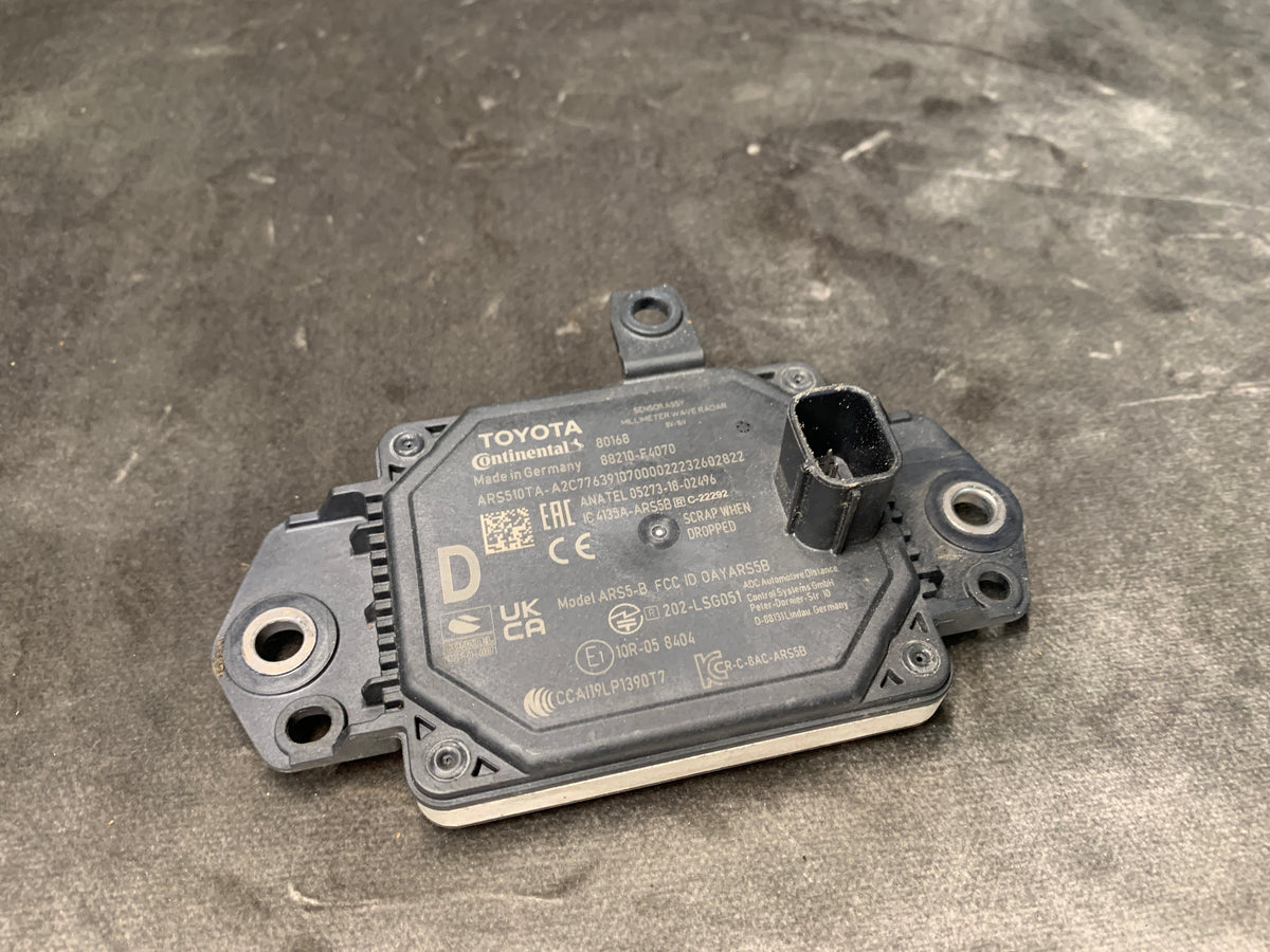 TOYOTA C-HR FRONT CRASH DISTANCE RADAR SENSOR 88210-F4070 - LRI Autoparts