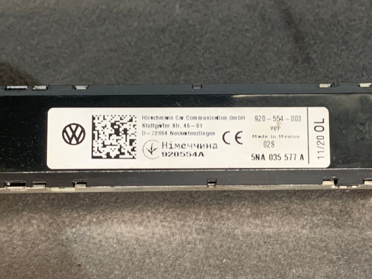 VOLKSWAGEN AUDI AERIAL ANTENNA AMPLIFIER 5NA035577A - LRI Autoparts