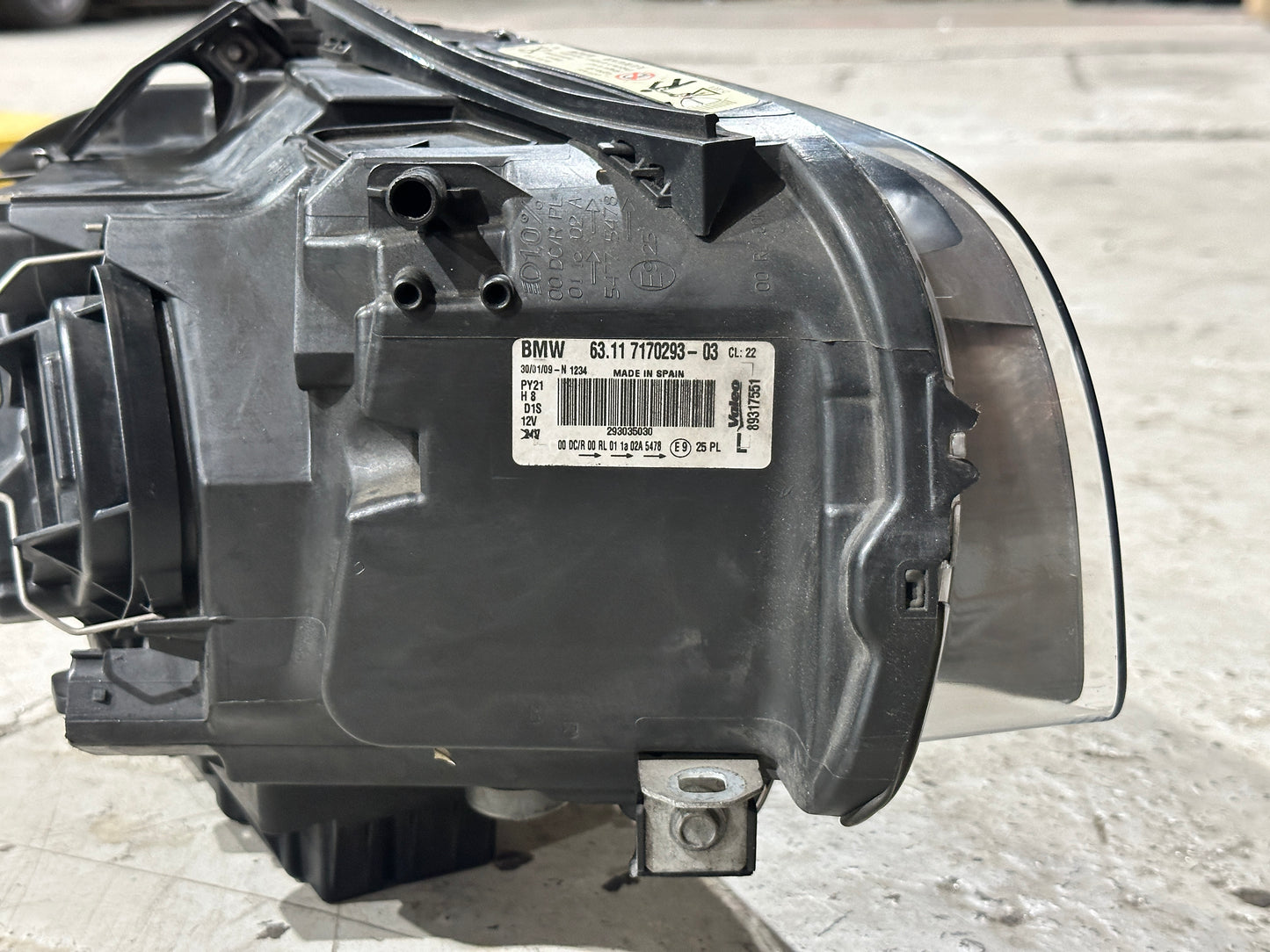 BMW 1 SERIES E82 E87 E88 LHS LEFT XENON HEADLIGHT 7170293
