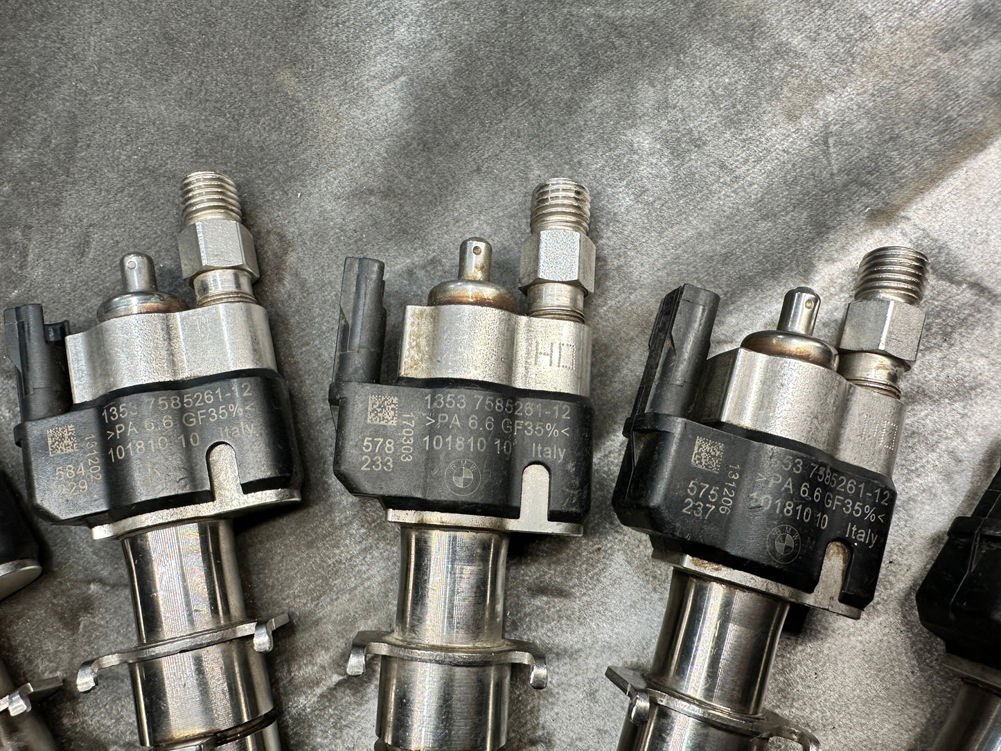 BMW N54 FUEL INJECTOR SET x6 INDEX 12 7585261-12
