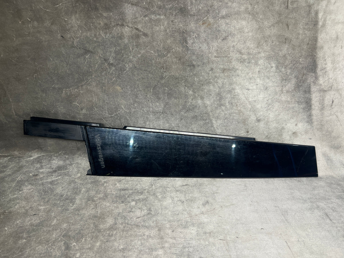 VW T-CROSS C11 FRONT LEFT DOOR B PILLAR TRIM MOULDING GLOSS BLACK 2GM837901G