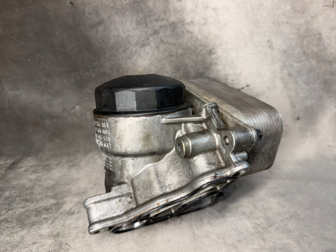 BMW N20 N55 OIL FILTER HOUSING WITH OIL COOLER 11427516383 F10 F25 F30 X1 E84 X3 Z4 E89