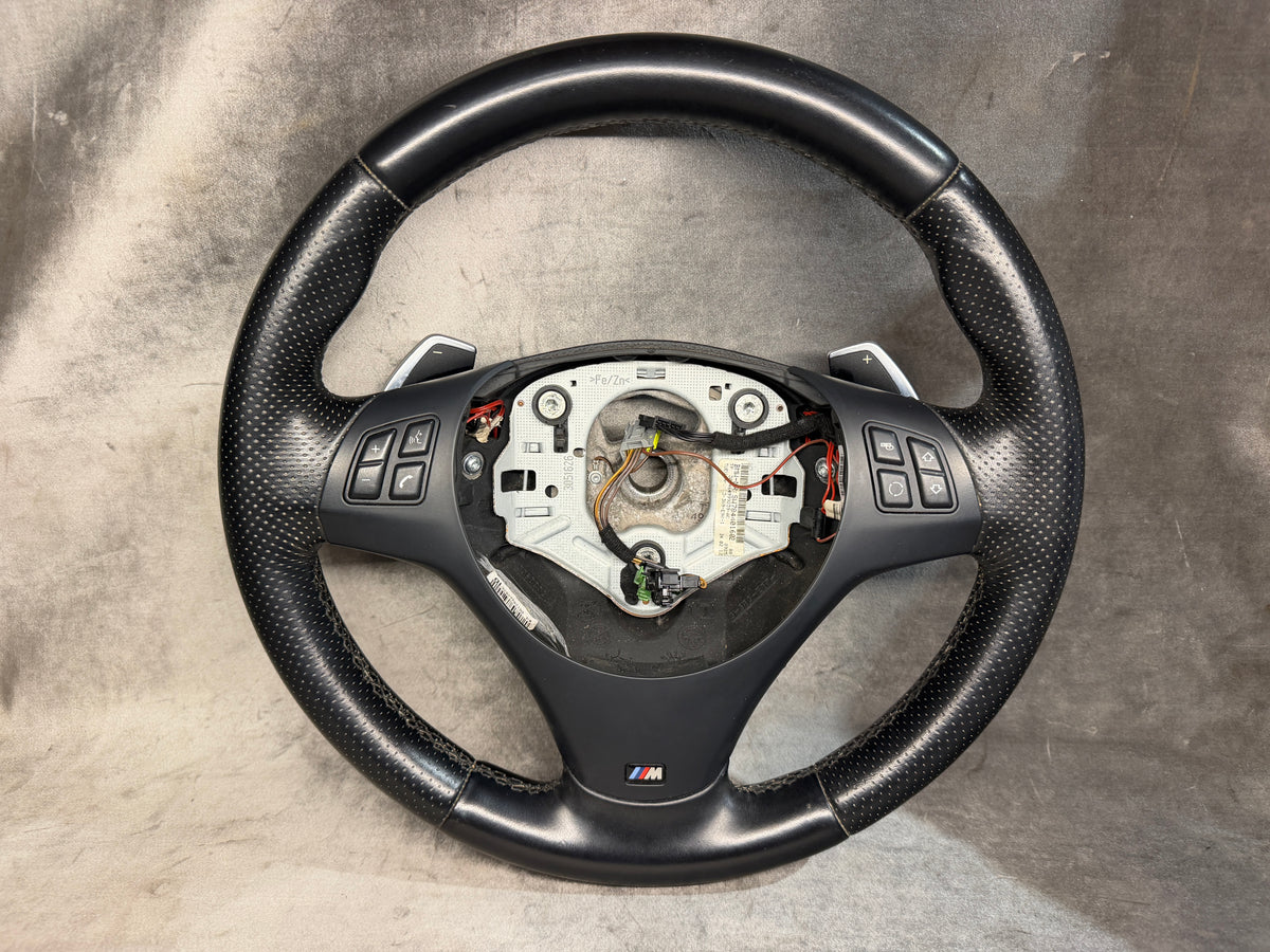 Msport 1 series steering wheel lci paddle - LRI Autoparts