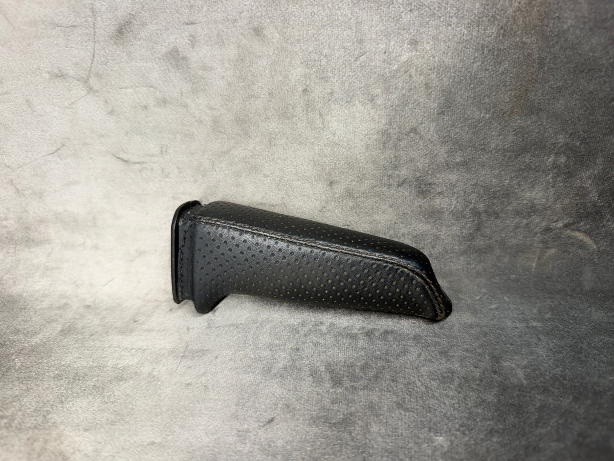 BMW 1 SERIES E81 E82 E87 E88 HANDBRAKE LEVER GRIP HANDLE PERFORATED LEATHER
