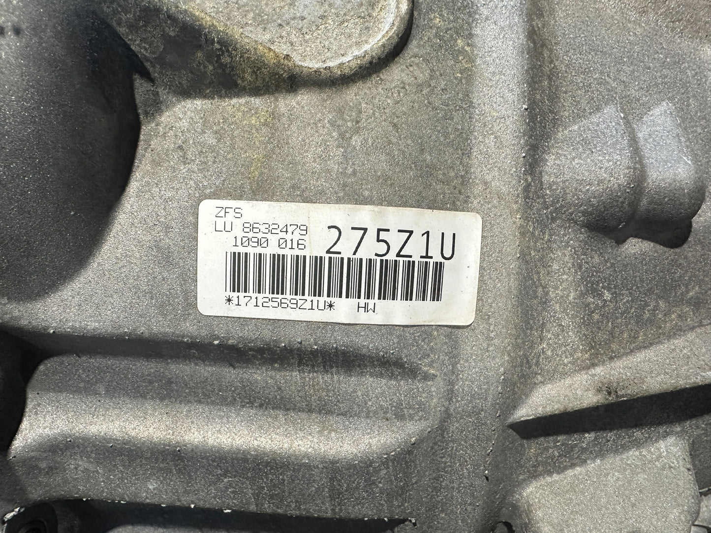 BMW 1 2 3 4 5 SERIES GA8HP45Z AUTOMATIC TRANSMISSION 24008638283