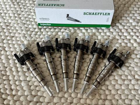 BRAND NEW GENUINE BMW N54 N63 INDEX 12 INJECTOR SET x6 7585261-12