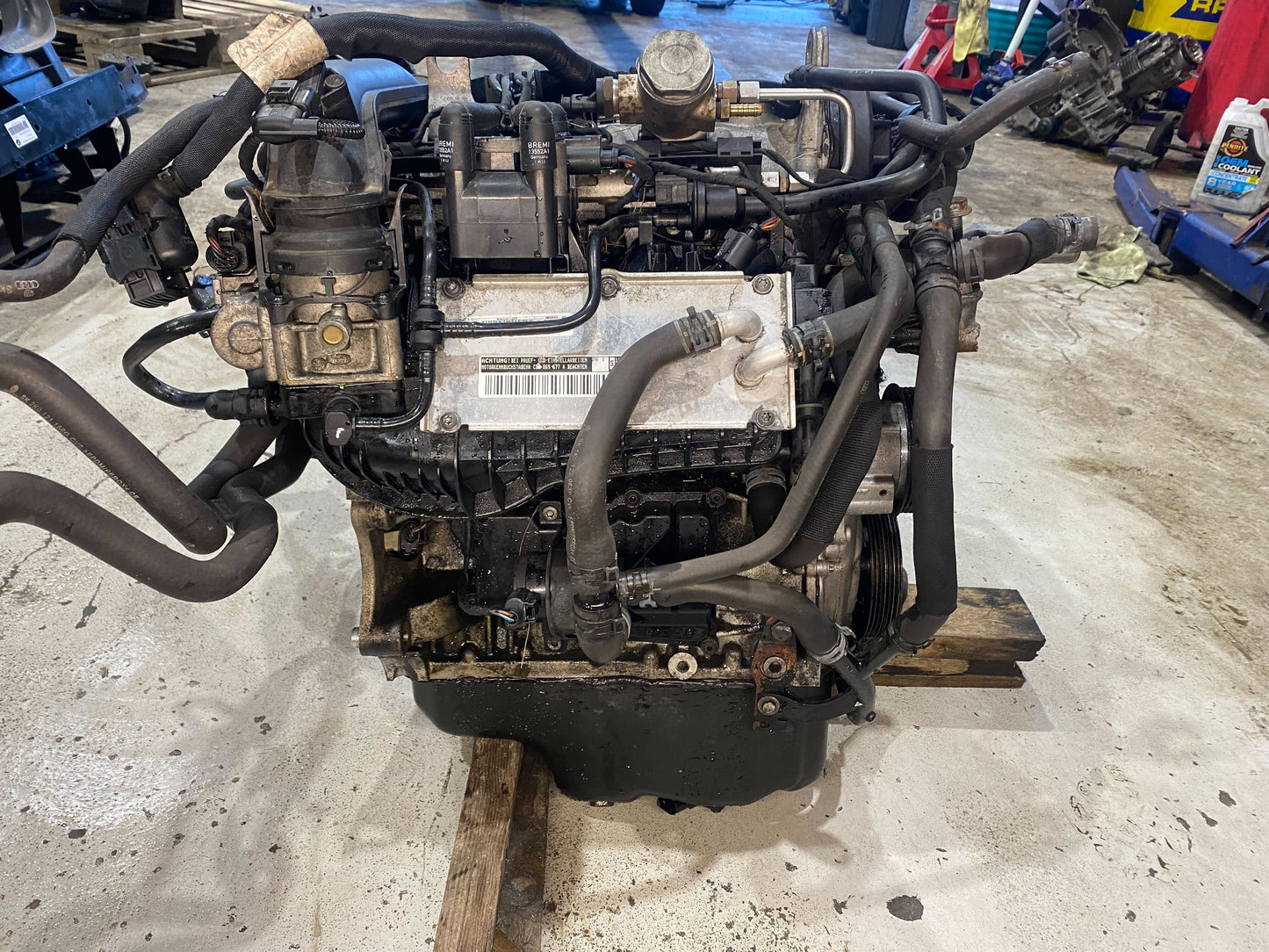 VOLKSWAGEN 1.2 TSI CADDY GOLF CBZA CBZB ENGINE CODE 03F100091A