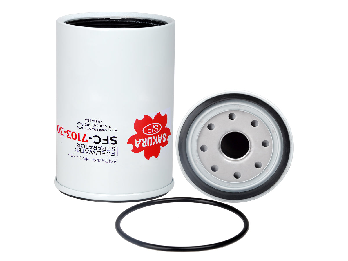 Sakura SFC-7103-30 Fuel/Water Separator Filter 30 Micron Spin-On
