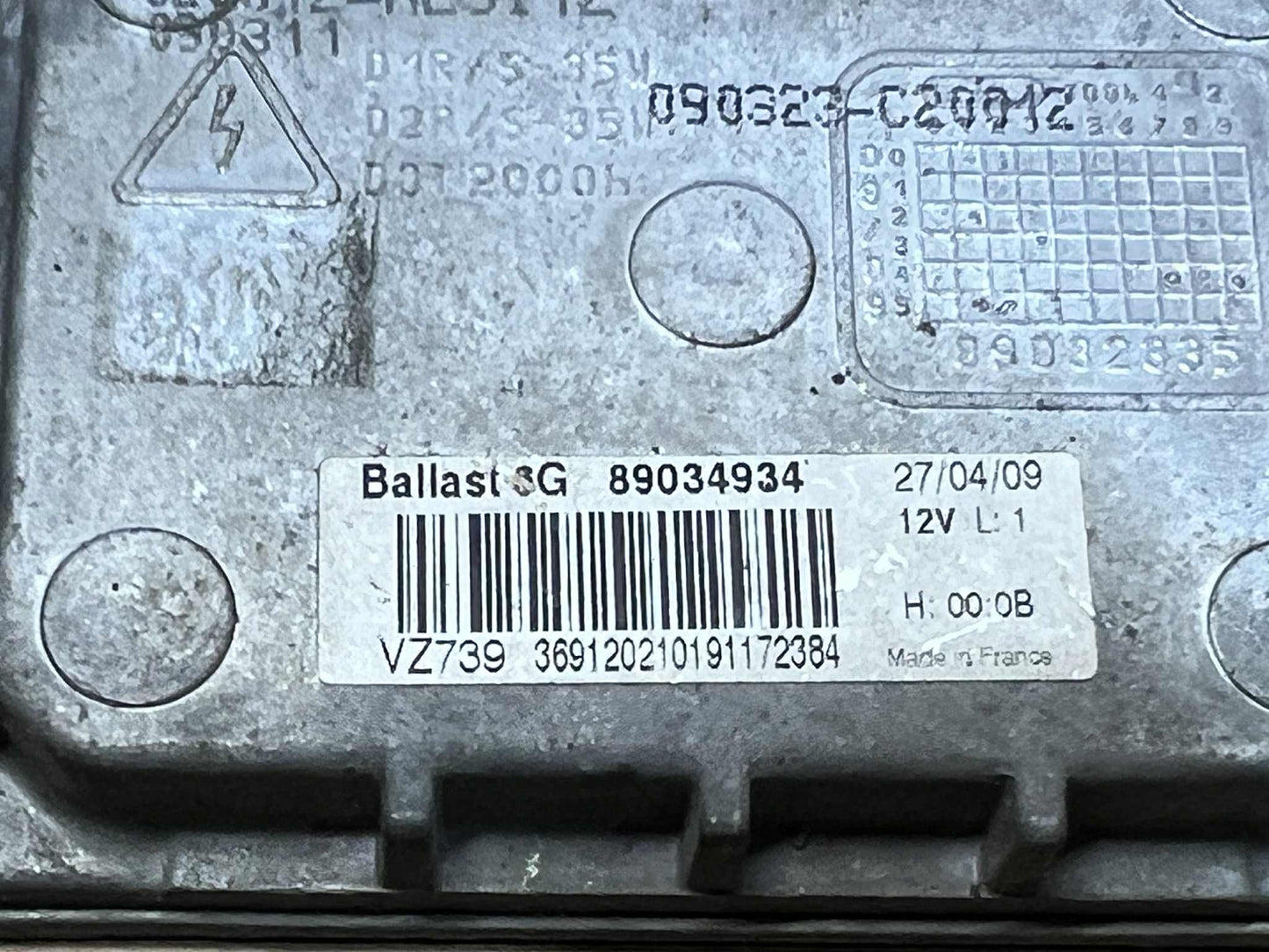 BMW 1 3 5 X SERIES XENON HEADLIGHT BALLAST CONTROL MODULE 89034934
