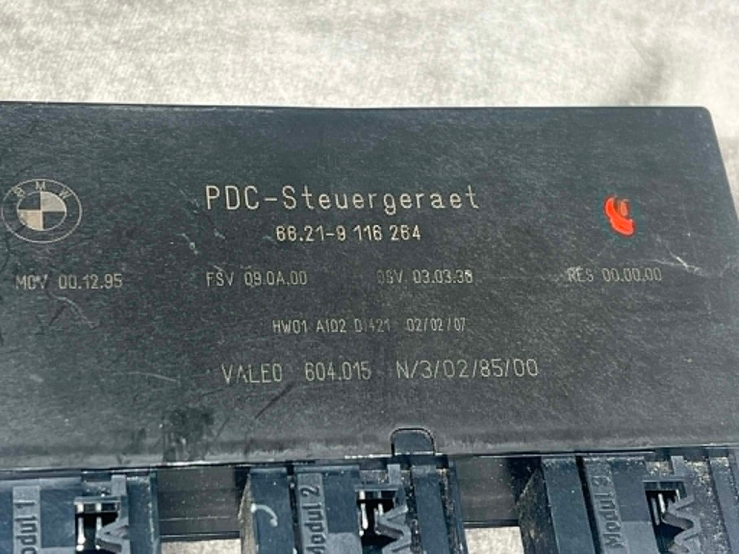 BMW 5 6 SERIES PARKING CONTROL MODULE 9116264