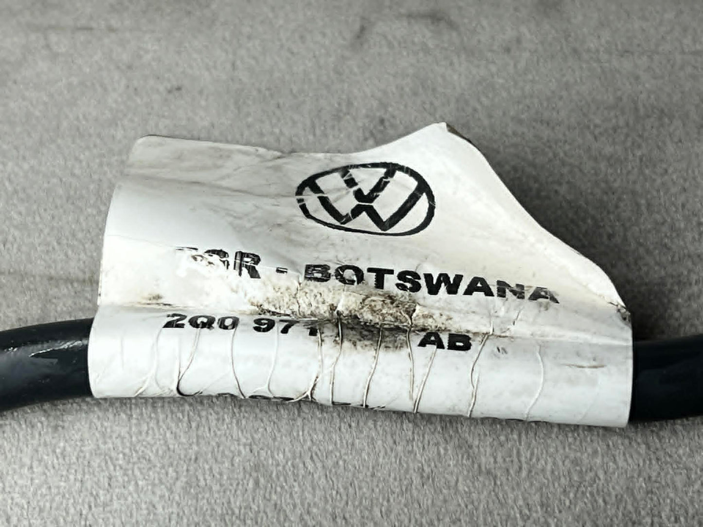 PART NUMBER WORN