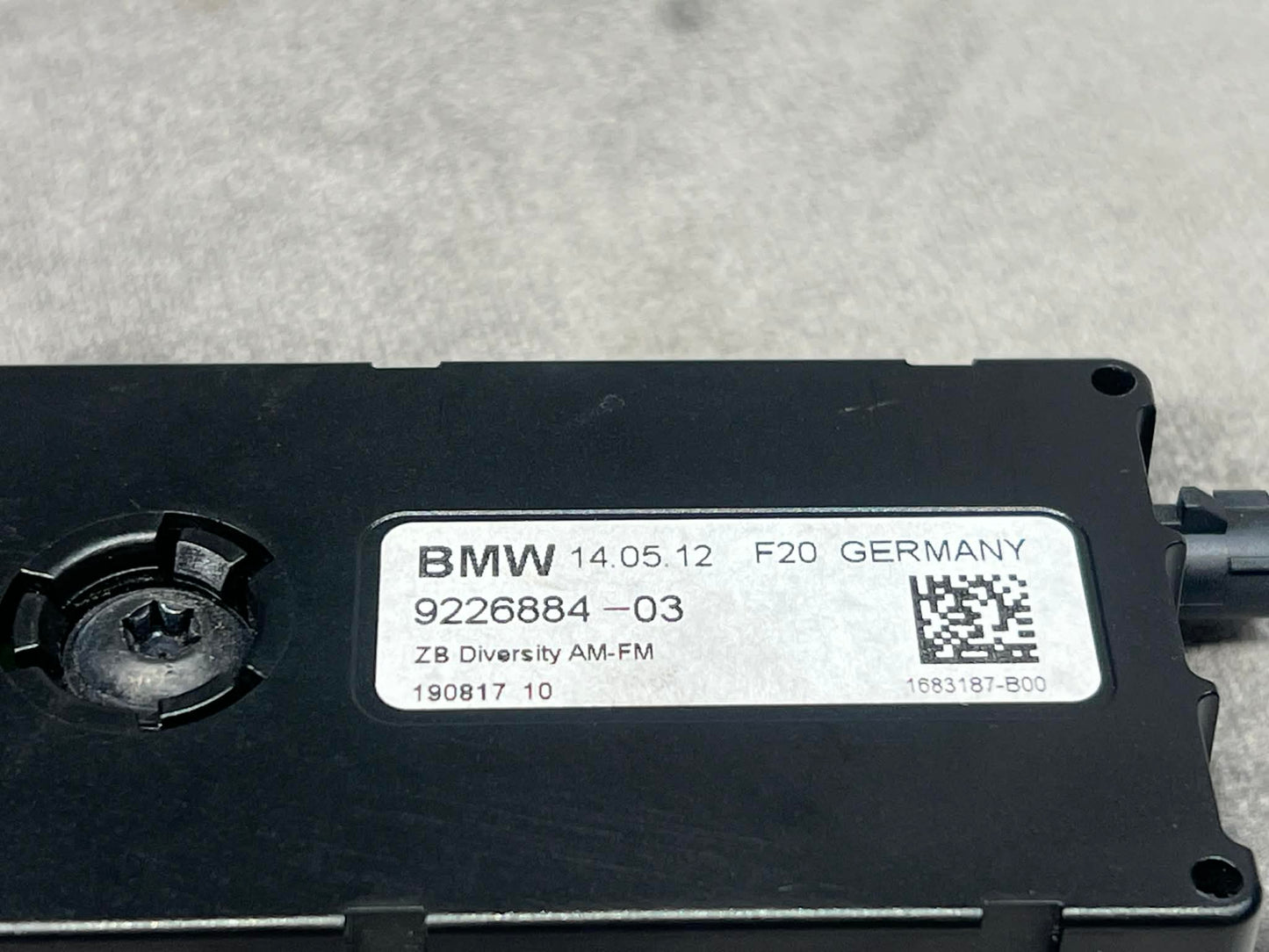 BMW 1 SERIES F20 F21 ANTENNA AMPLIFIER 9226884