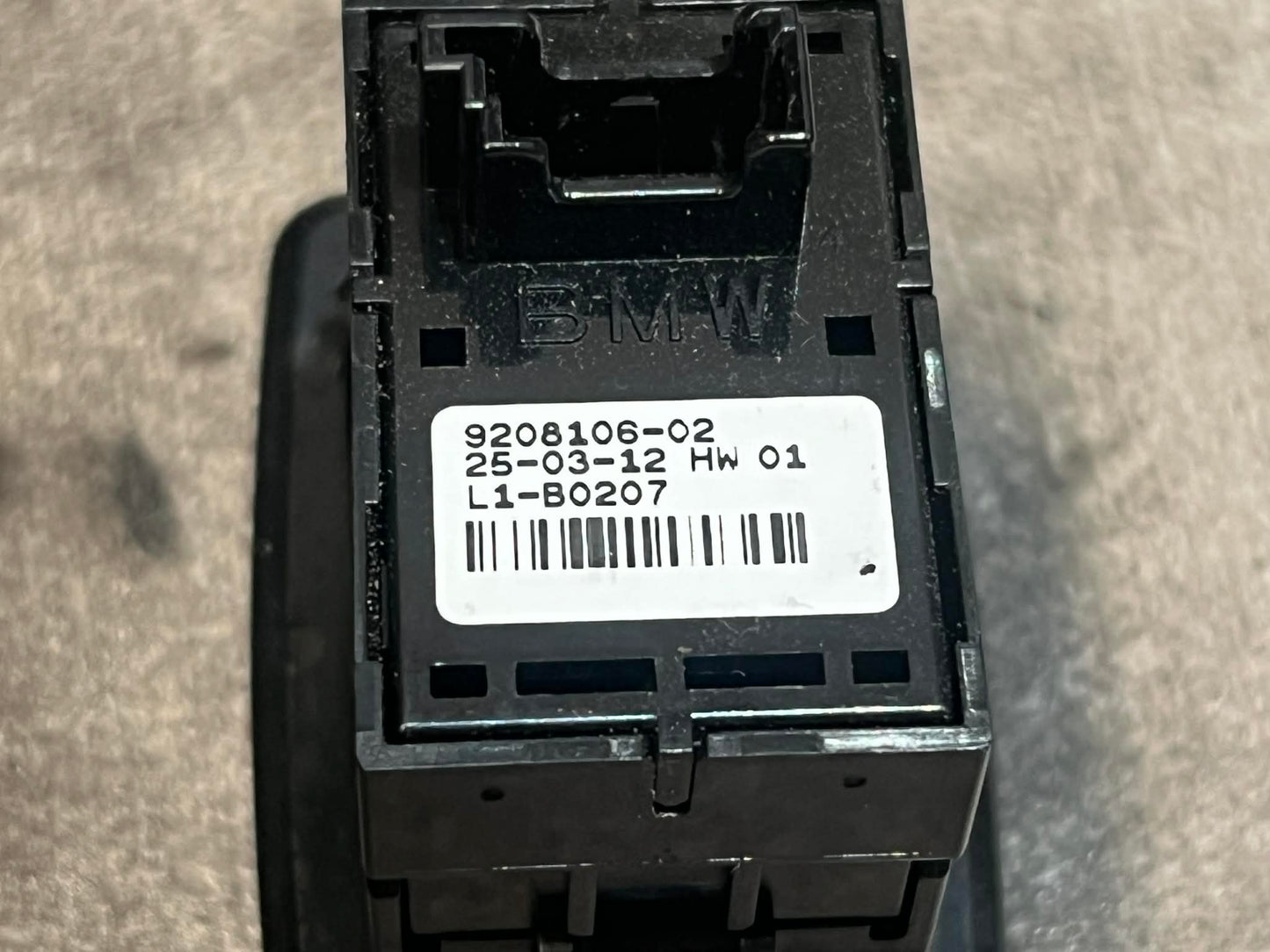 BMW 1 3 X F-SERIES REAR WINDOW SWITCH 9208106