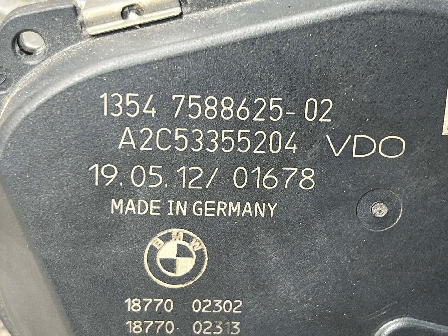 BMW N20 Throttle Body Assembly - 7588625