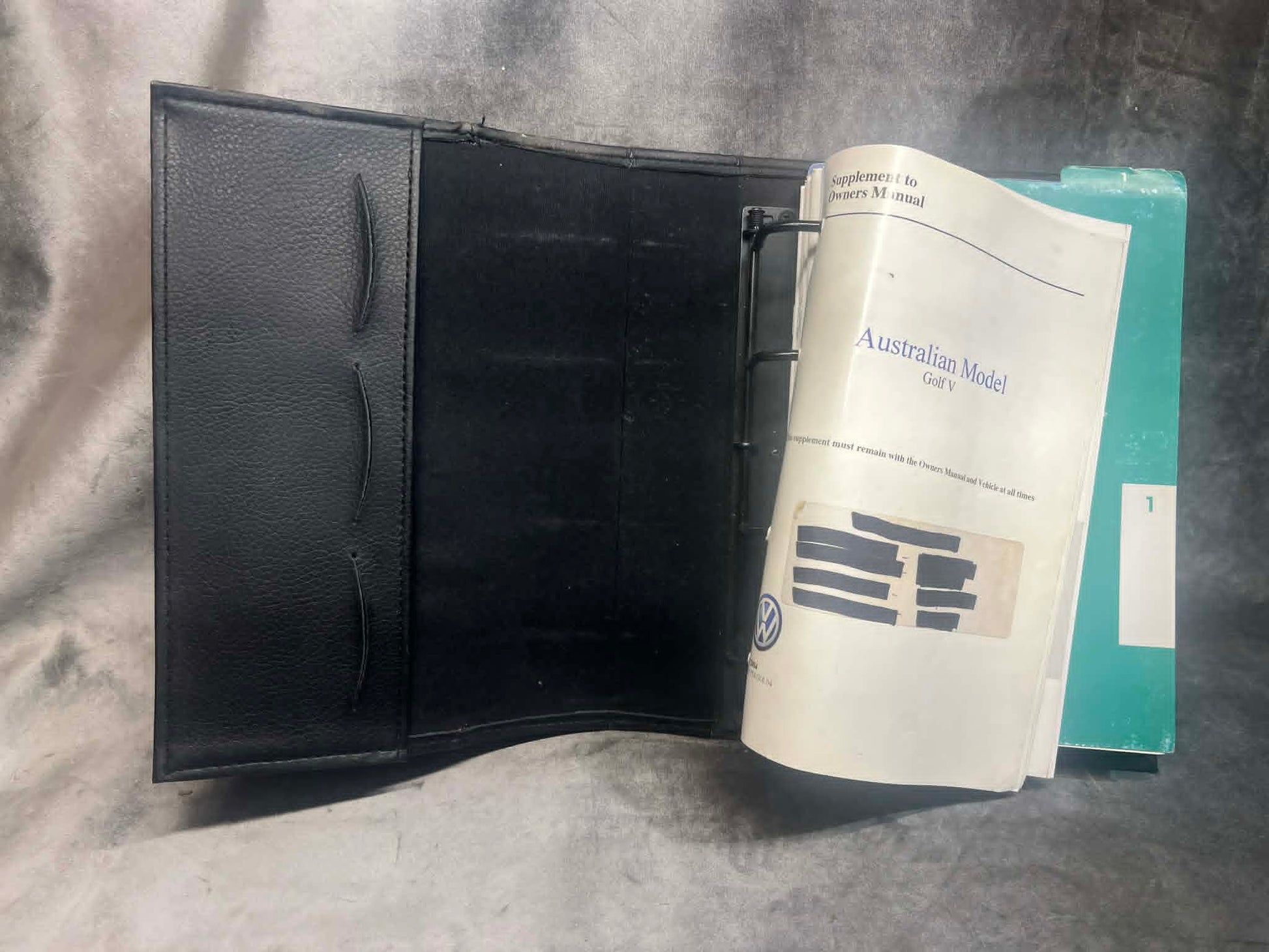 VW Golf MK5 GTI Owners Manual / User Handbook (Used, RHD Australia) - LRI Autoparts
