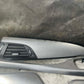 BMW 1 2 SERIES F20 F22 TRIM SET SATIN SILVER ALUMINIUM HEXAGON 2010-2016