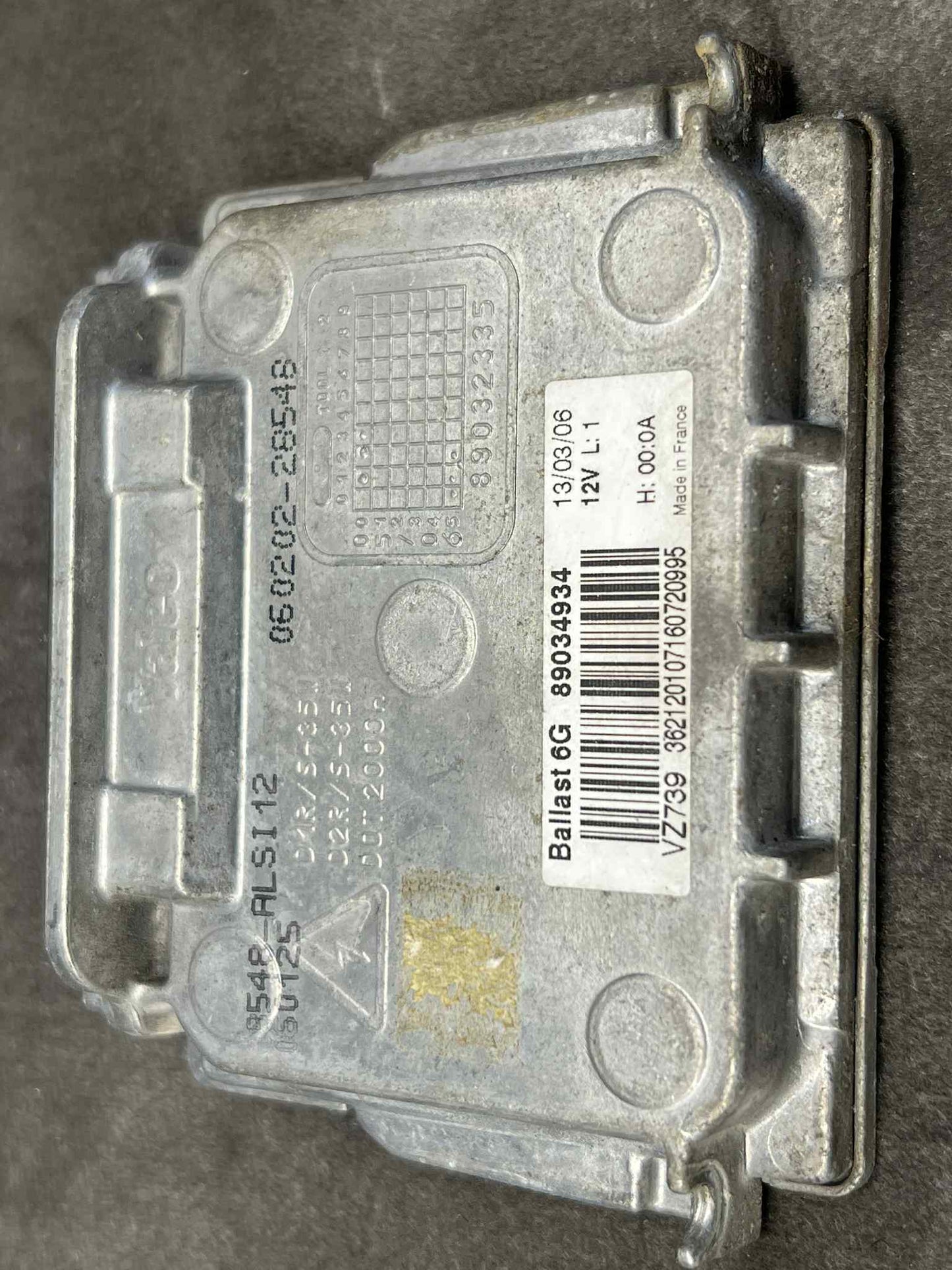 BMW 1 3 5 X SERIES XENON HEADLIGHT BALLAST CONTROL MODULE 89034934