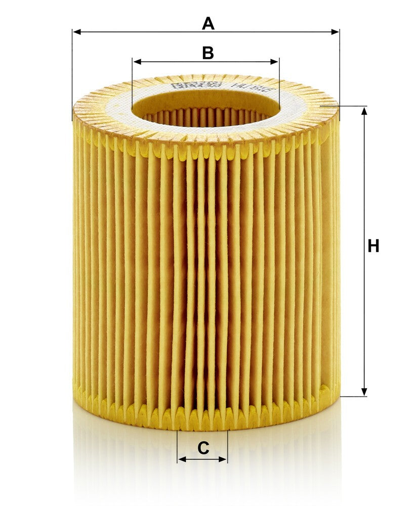 MANN-FILTER HU 816 x Oil Filter packaging