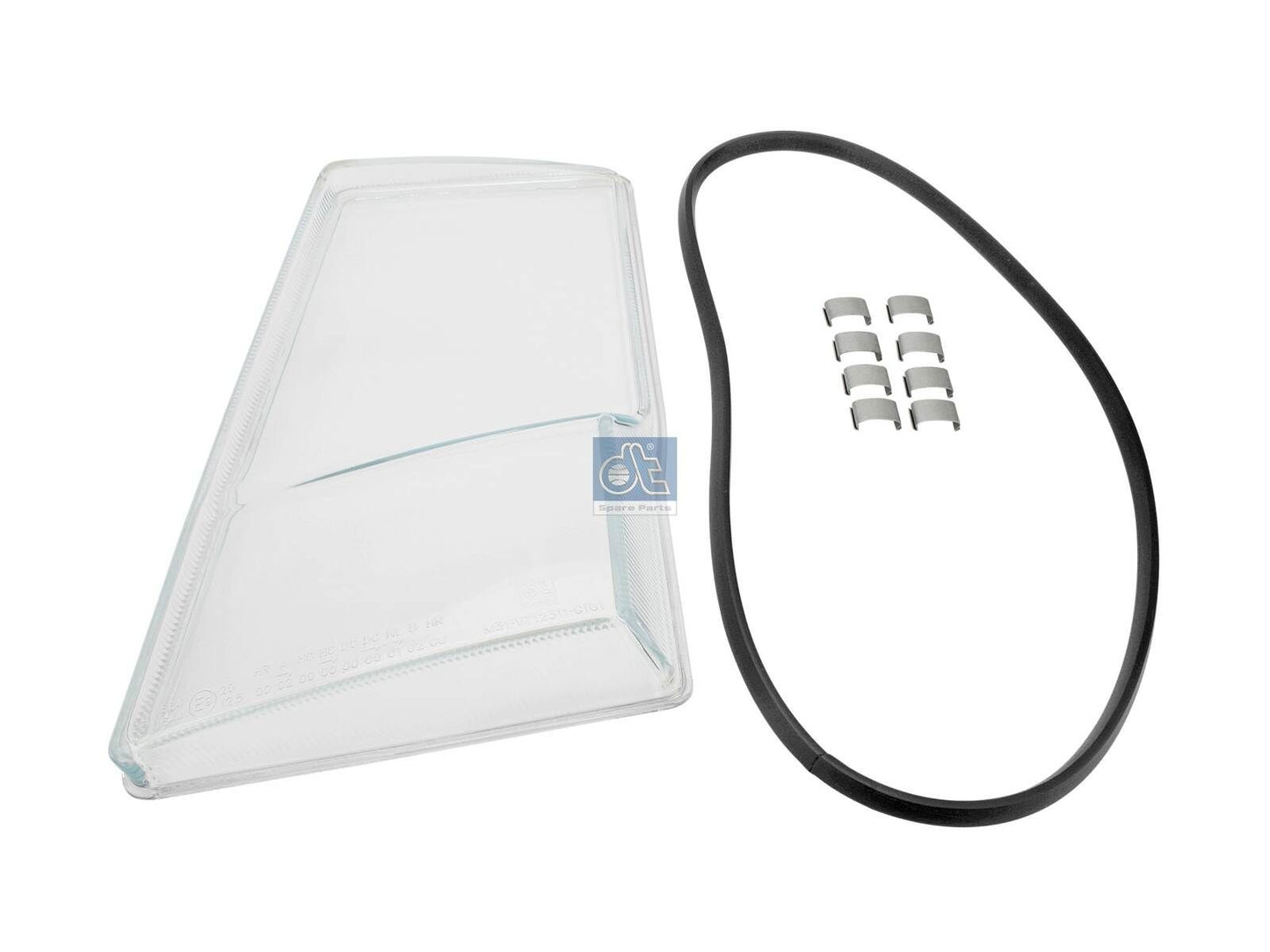 Volvo B9 / FH / FM Headlamp Glass, Left (OEM 20379428)