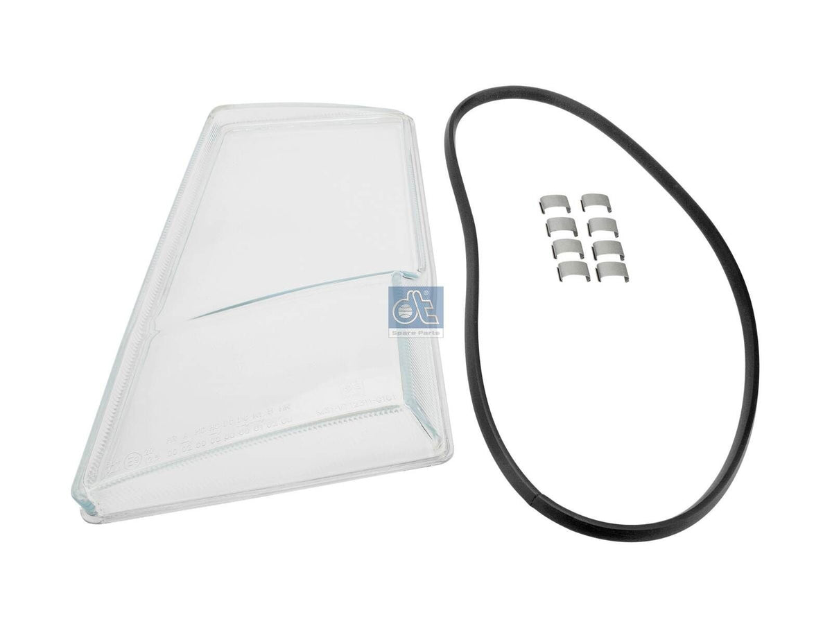 Volvo B9 / FH / FM Headlamp Glass, Left (OEM 20379428)