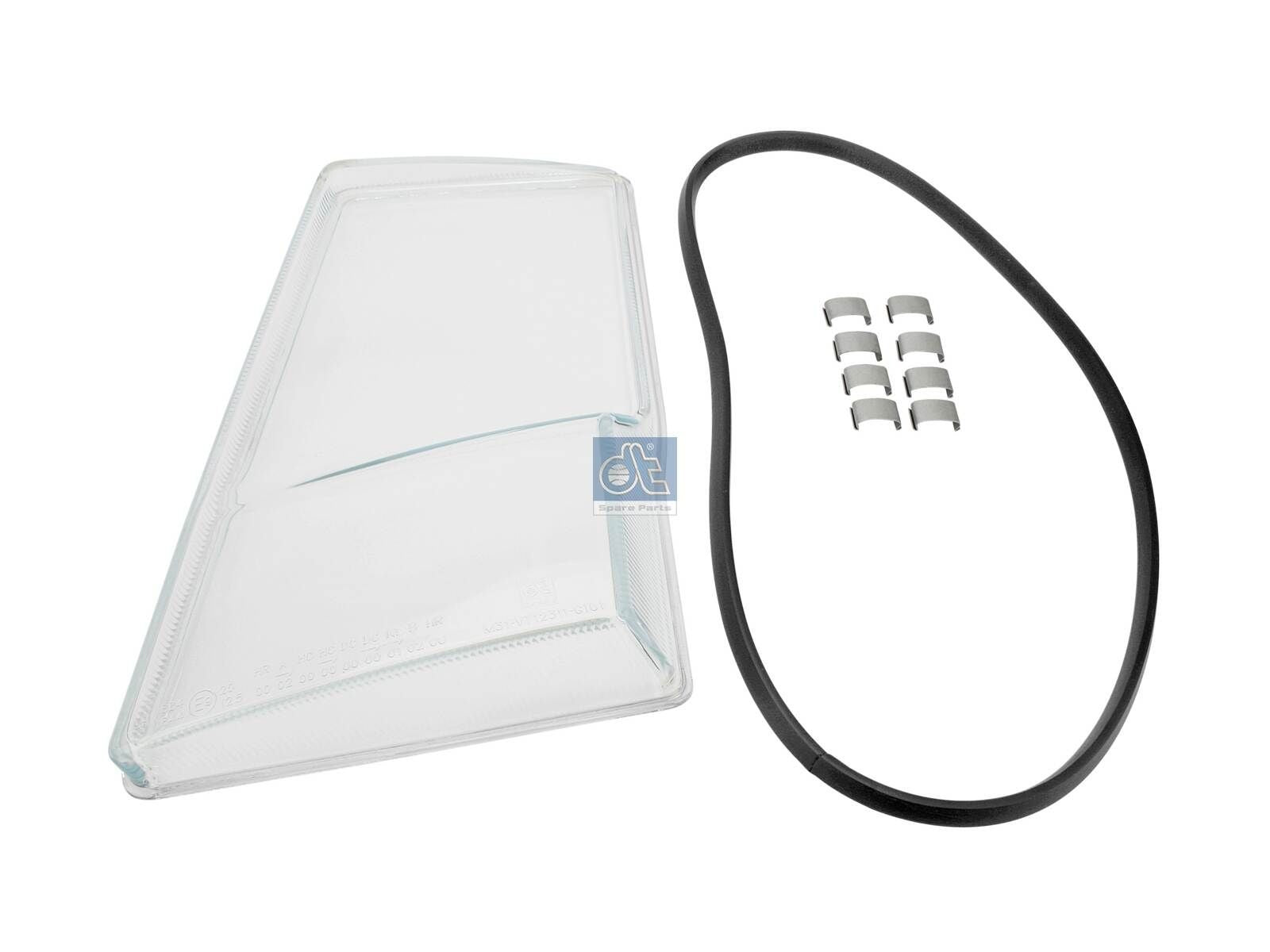 Volvo B9 / FH / FM Headlamp Glass, Left (OEM 20379428)