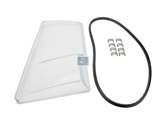 Volvo B9 / FH / FM Headlamp Glass, Left (OEM 20379428)