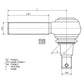 DAF Track Rod End (OEM 110196) and Other Heavy Trucks — view 2